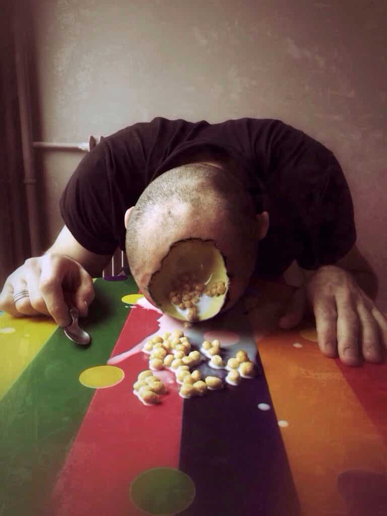 Henry, retrato de un asesino de cereales. surrealismo de Cedric Blanchon en EyeEm