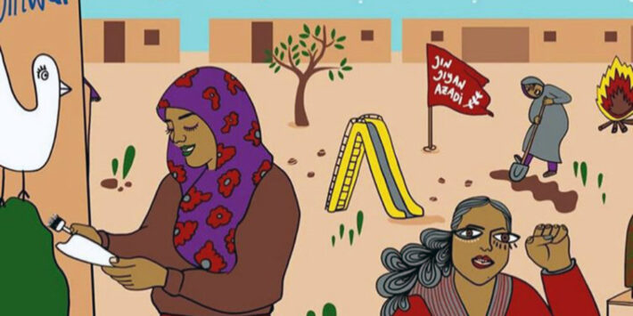 Imagen extraída de Facebook: Jinwar - Free Women's Village Rojava