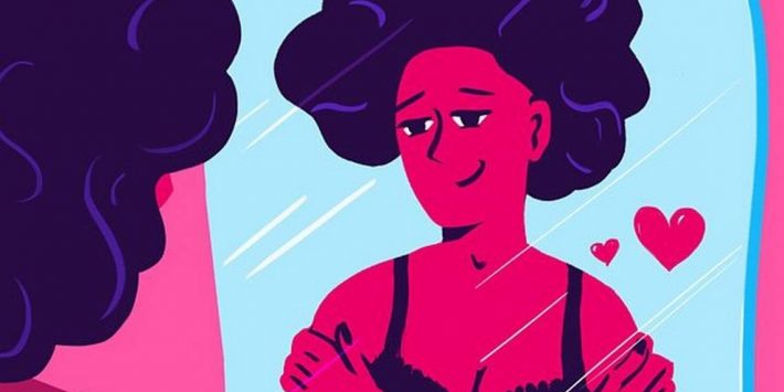 Ilustración mujer autosexual_