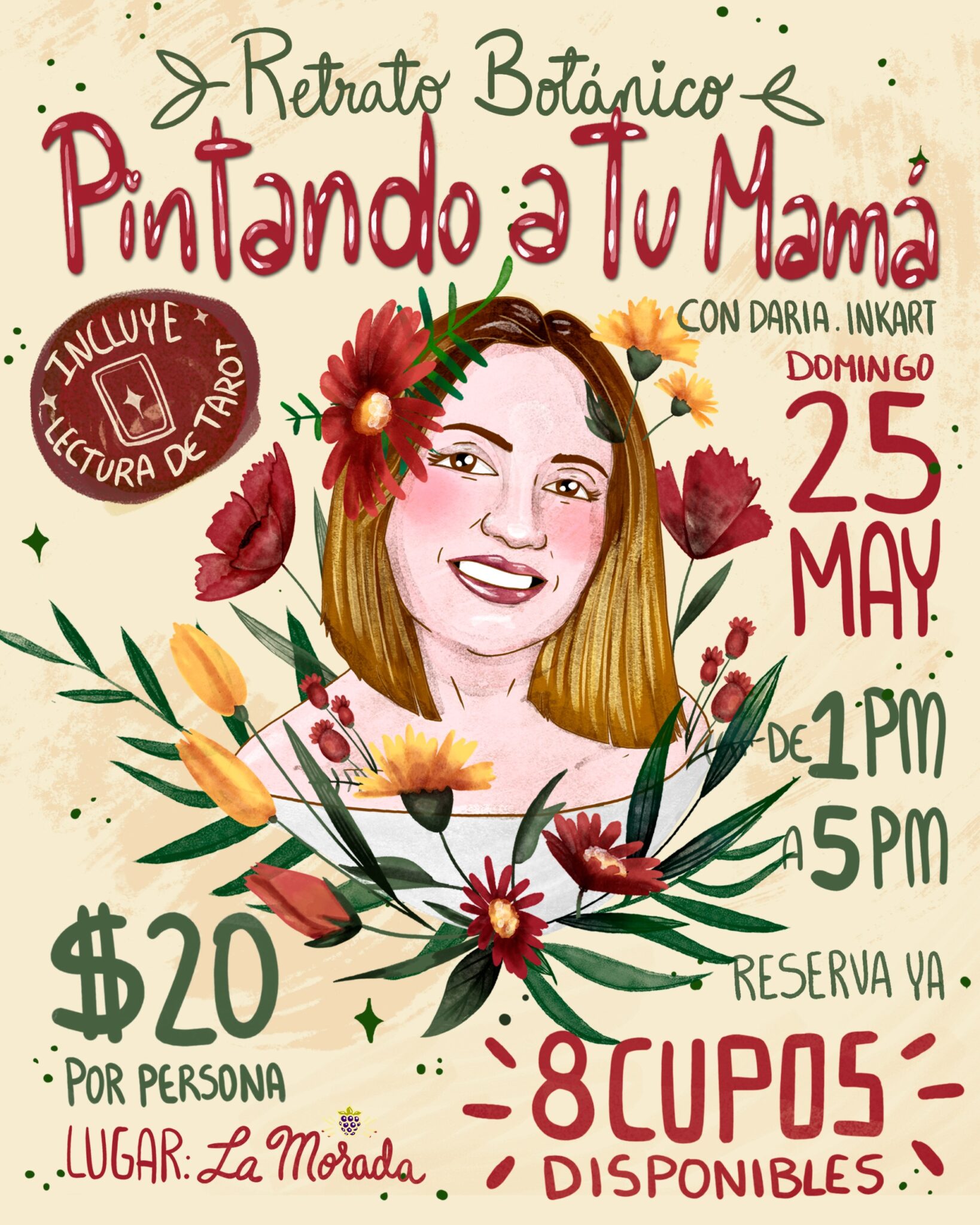 Taller en la Morada Las Comadres Purpuras